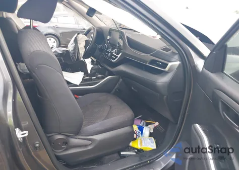 2021 Toyota Highlander L z USA, uszkodzony, nr VIN 5TDCZRAH4MS052178